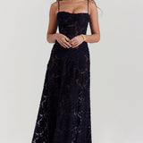 Serena - Vestido longo elegante para casamentos e eventos