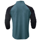 Camisa de algodão com gola subida