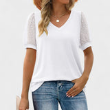 Carolina - Top Elegante com Decote em V