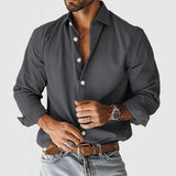 Camisa de Vestir Soft-Blend - Forma Limpa