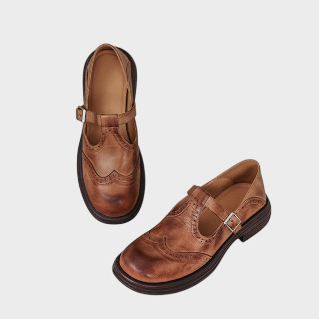 Alexandra - Sapatos elegantes em pele